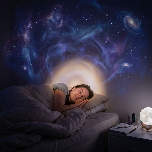 Visualization Before Sleep: Nighttime Manifestation